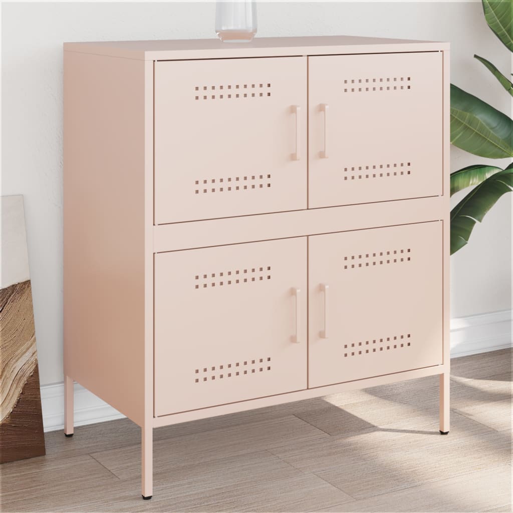 Credenza Rosa 68x39x79 cm in Acciaio 842953