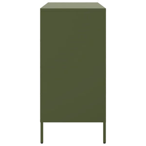 Credenza Verde Oliva 68x39x79 cm in Acciaio 842956