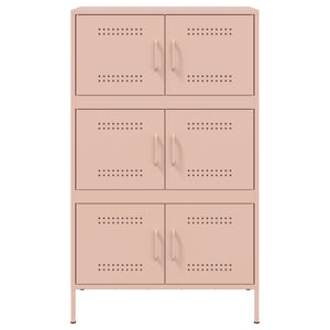 Credenza Rosa 68x39x113 cm in Acciaio 842959