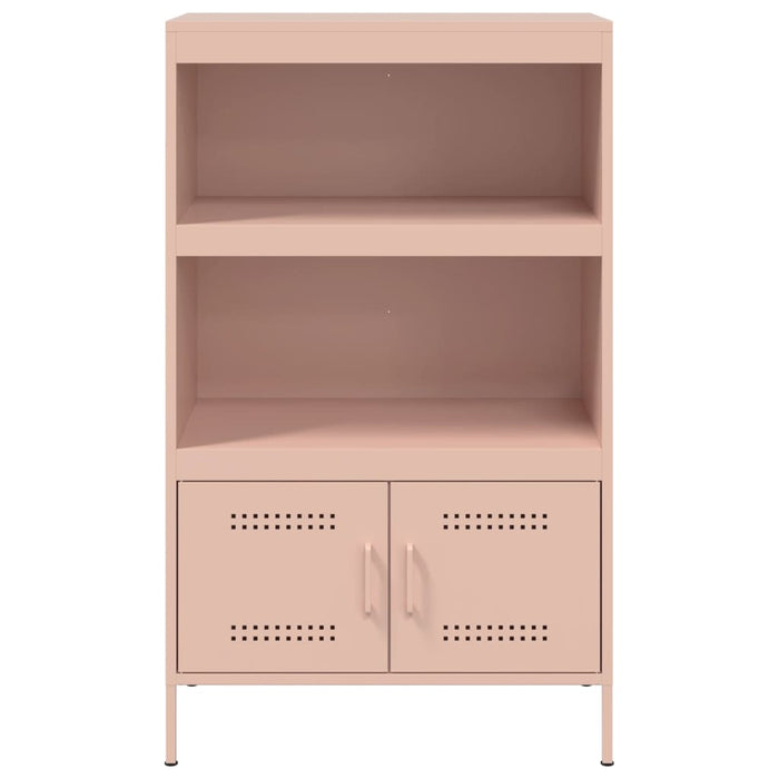 Credenza Rosa 68x39x113 cm in Acciaio 842971