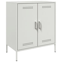 Credenza Bianca 68x39x79 cm in Acciaio 842981