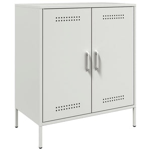 Credenza Bianca 68x39x79 cm in Acciaio 842981