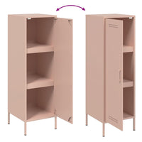 Credenza Rosa 36x39x113 cm in Acciaio 843007