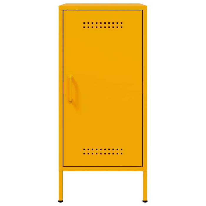 Credenza Giallo Senape 36x39x79 cm in Acciaio 843018