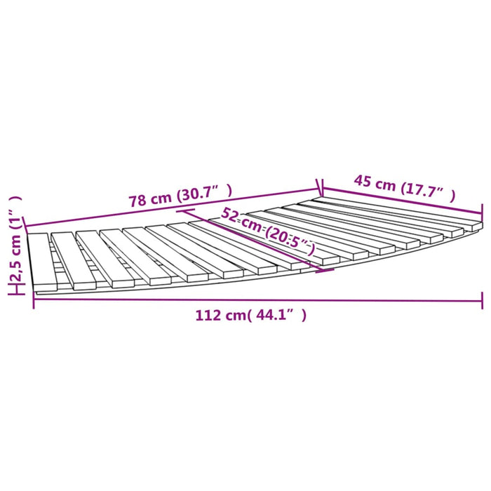 Bordo per Spa Nero in Polyrattan e Legno Massello di Acacia 3270636