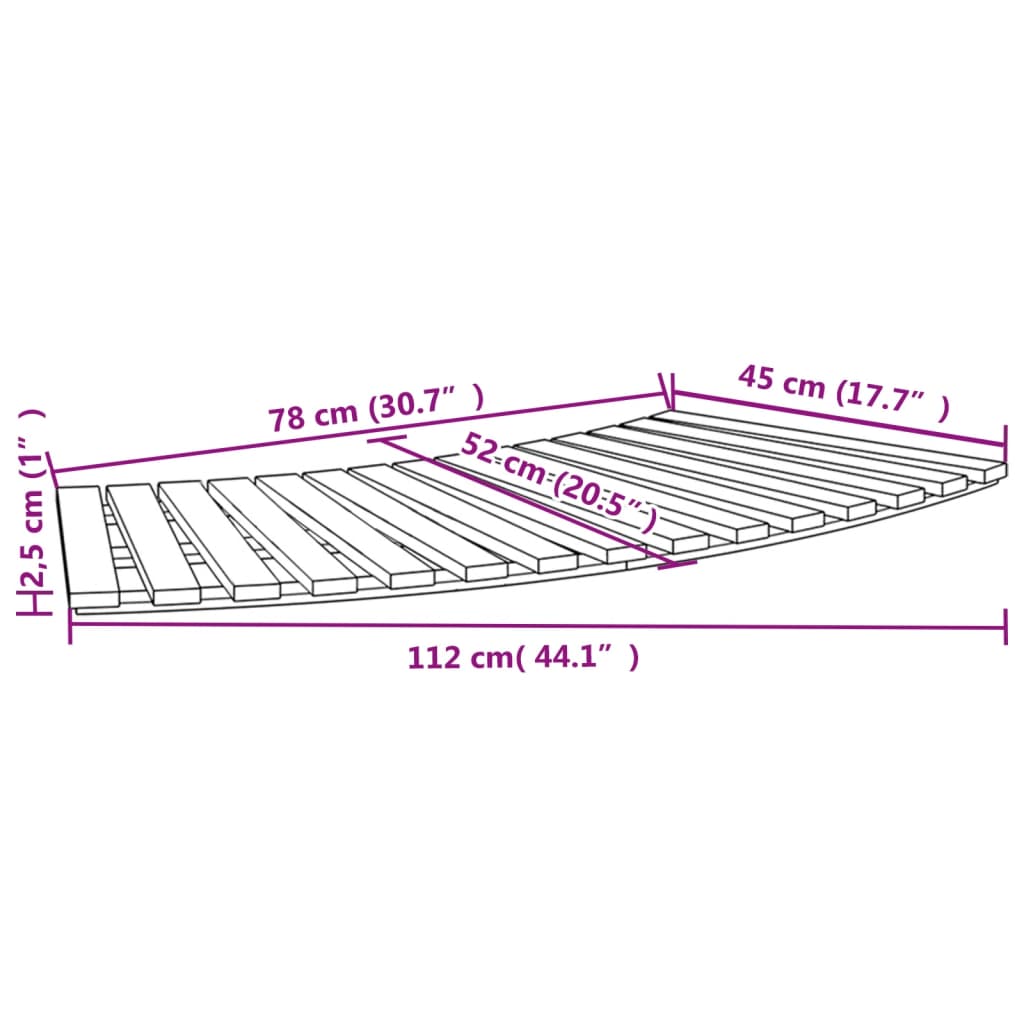 Bordo per Spa Grigio in Polyrattan e Legno Massello di Acacia 3270645