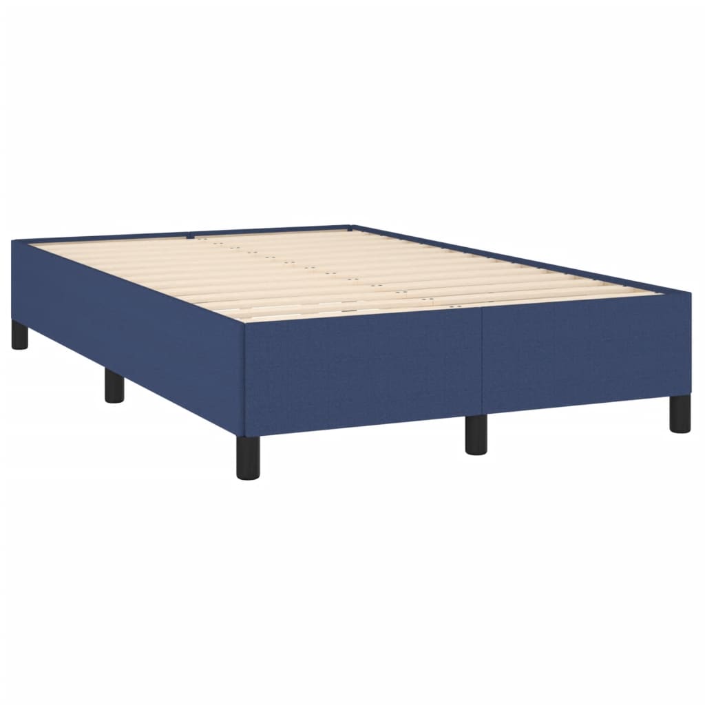 Letto a Molle con Materasso e LED Blu 120x190 cm in Tessuto 3270189