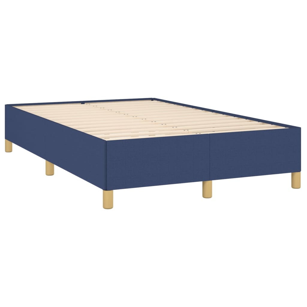 Letto a Molle con Materasso e LED Blu 120x190 cm in Tessuto 3270259