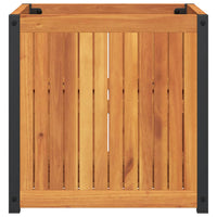 Fioriera da Giardino 45x45x44 cm in Legno Massello di Acacia 367610