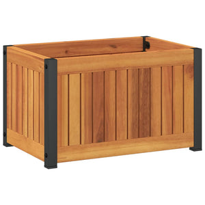 Fioriera da Giardino 45x30x27,5 cm in Legno Massello di Acacia 367613