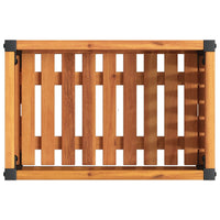 Fioriera da Giardino 45x30x27,5 cm in Legno Massello di Acacia 367613