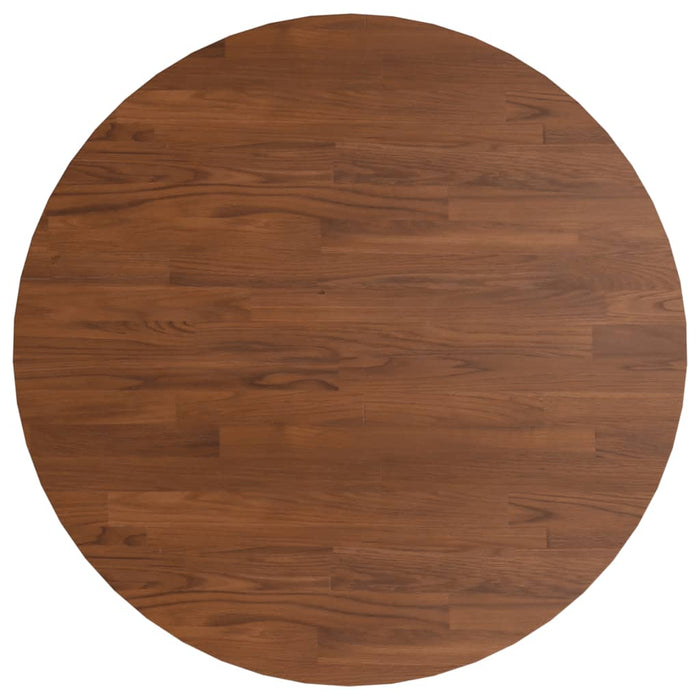 Tavolino da Bar Marrone Scuro Ø50x89,5 cm Legno Massello Rovere 3270618