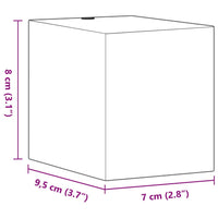 Applique per Esterni Nera in Alluminio Pressofuso 4006310