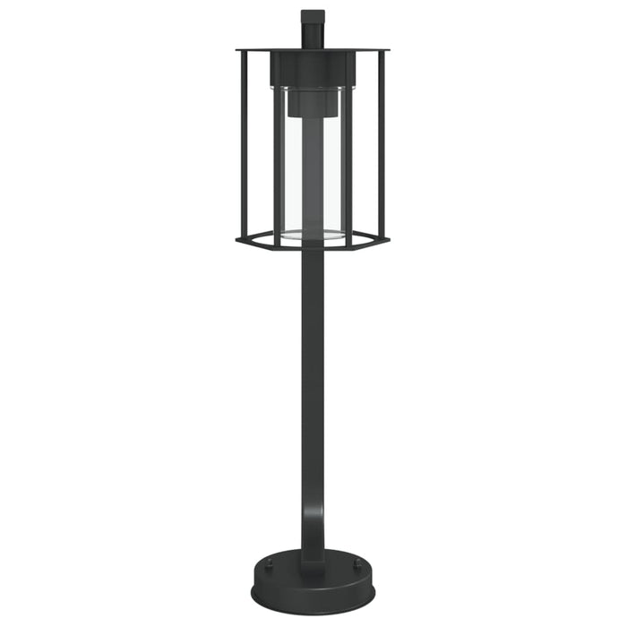 Lampade da Terra per Esterni 3 pz Nere 60 cm in Acciaio Inox 4006346