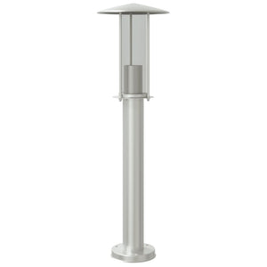 Lampada da Terra per Esterni Argento 60 cm in Acciaio Inox 4006349