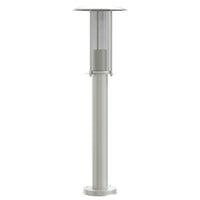 Lampada da Terra per Esterni Argento 60 cm in Acciaio Inox 4006349