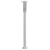 Lampade da Terra per Esterni 3 pz Argento 100cm in Acciaio Inox 4006352