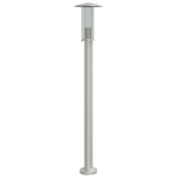 Lampade da Terra per Esterni 3 pz Argento 100cm in Acciaio Inox 4006352