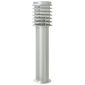 Lampade da Terra per Esterni 3 pz Nere 60 cm in Acciaio Inox 4006358