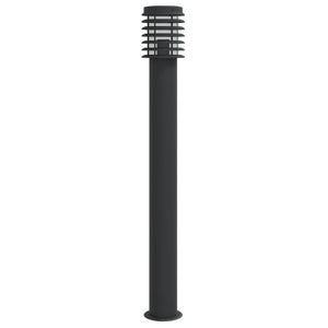 Lampada da Terra per Esterni Argento 110 cm in Acciaio Inox 4006363