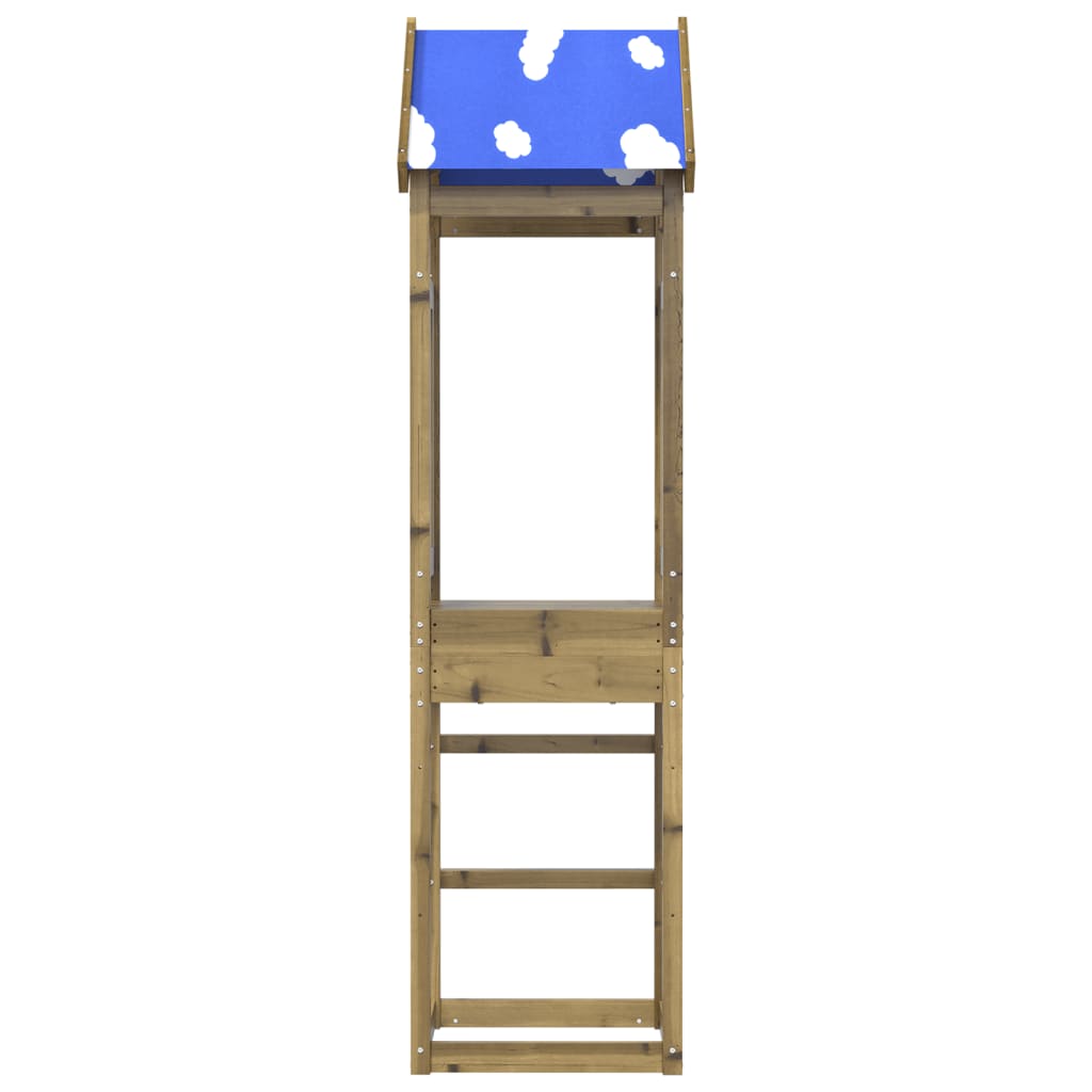 Torre da Gioco 52,5x46,5x208 cm in Legno di Pino Impregnato 845904