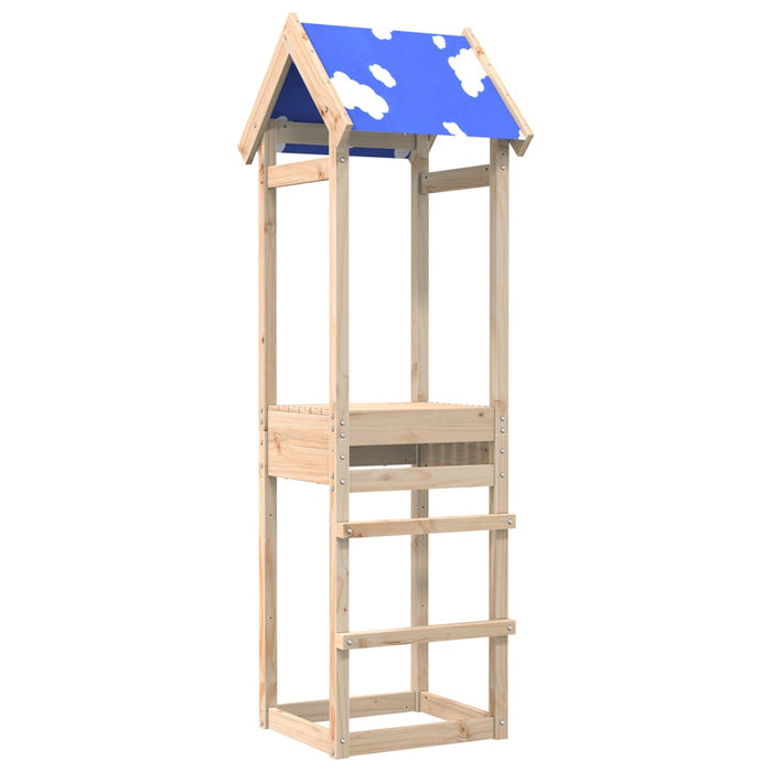 Torre da Gioco 52,5x46,5x195 cm in Legno Massello di Pino 845908