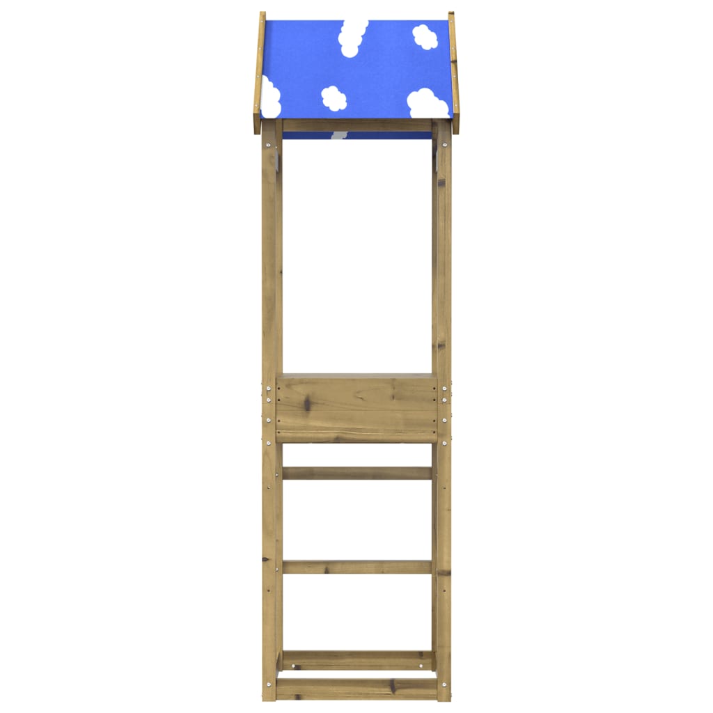 Torre da Gioco 52,5x46,5x195 cm in Legno di Pino Impregnato 845910