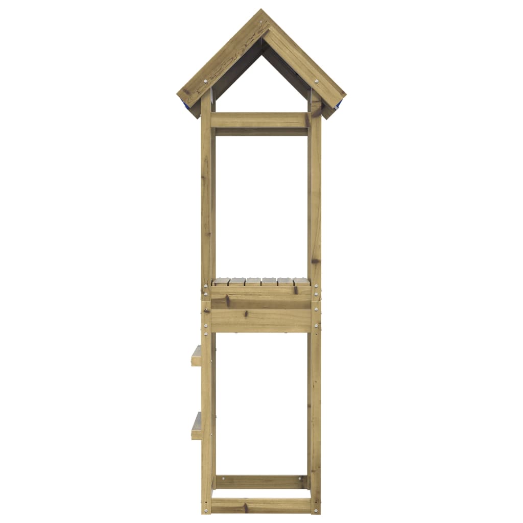 Torre da Gioco 52,5x46,5x195 cm in Legno di Pino Impregnato 845910