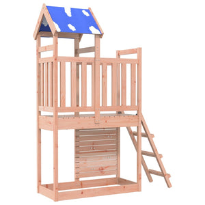 Torre da Gioco con Arrampicata 110,5x52,5x215 cm Abete Douglas 845924