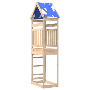 Torre da Gioco 85x52,5x265 cm in Legno Massello di Pino 845929