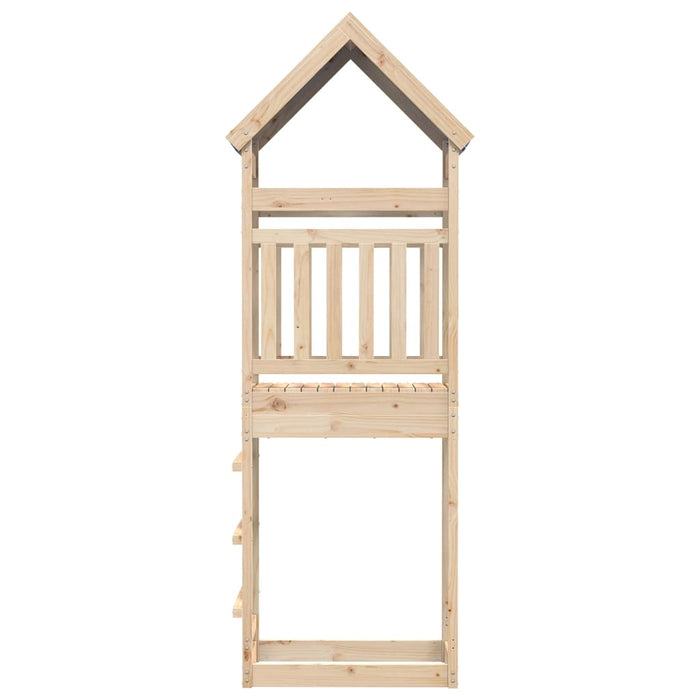 Torre da Gioco 85x52,5x265 cm in Legno Massello di Pino 845929