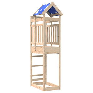 Torre da Gioco 85x52,5x239 cm in Legno Massello di Pino 845935