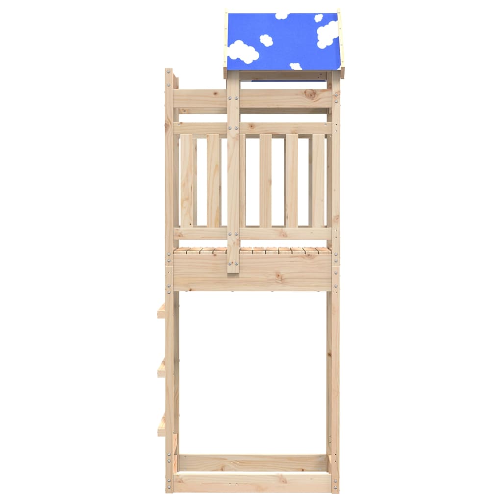 Torre da Gioco 85x52,5x239 cm in Legno Massello di Pino 845935