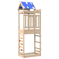 Torre da Gioco con Arrampicata 85x52,5x239 cm Massello Pino 845941