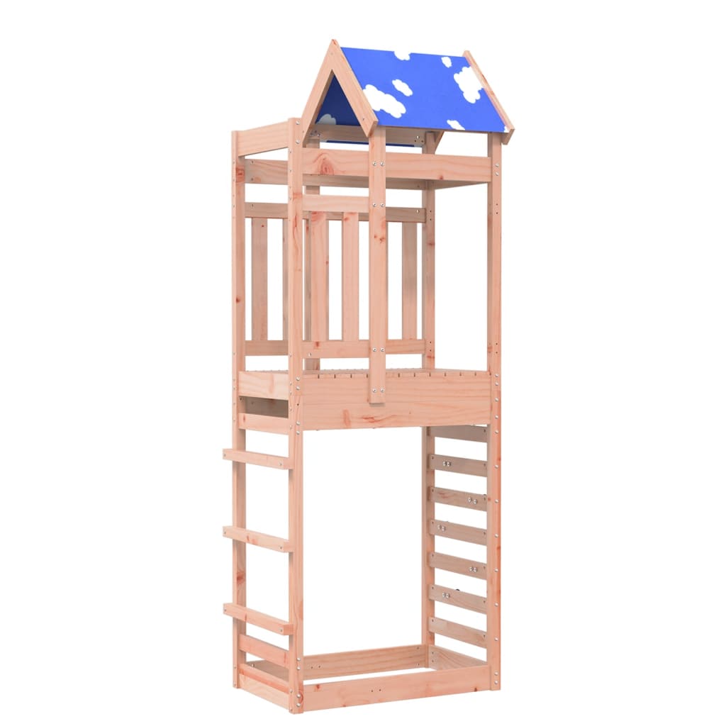 Torre da Gioco con Arrampicata 85x52,5x239 cm Abete Douglas 845942