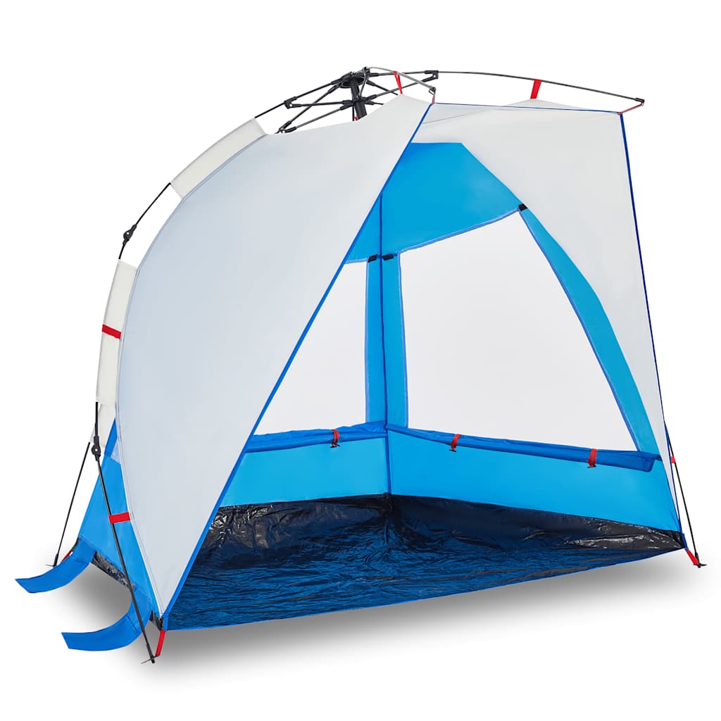 Tenda da Spiaggia 2Persone Azzurro Rilascio Rapido Impermeabile 4005290