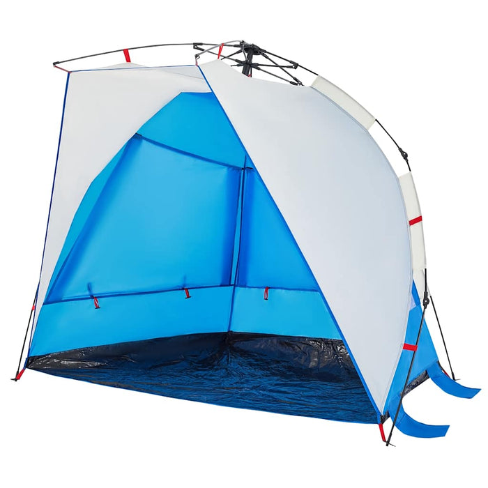 Tenda da Spiaggia 2Persone Azzurro Rilascio Rapido Impermeabile 4005290