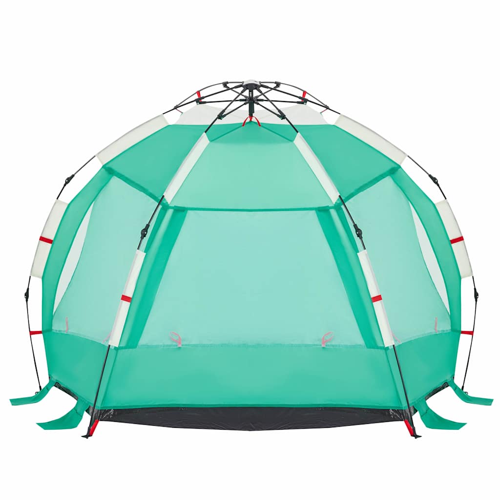 Tenda da Spiaggia 2 Persone Verde Rilascio Rapido Impermeabile 4005291