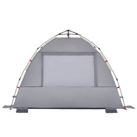 Tenda da Spiaggia 2 Persone Grigio Rilascio Rapido Impermeabile 4005301