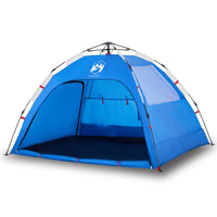 Tenda da Spiaggia 2Persone Azzurro Rilascio Rapido Impermeabile 4005302