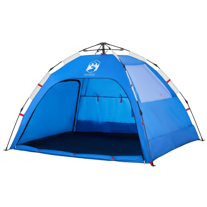 Tenda da Spiaggia 2Persone Azzurro Rilascio Rapido Impermeabile 4005302