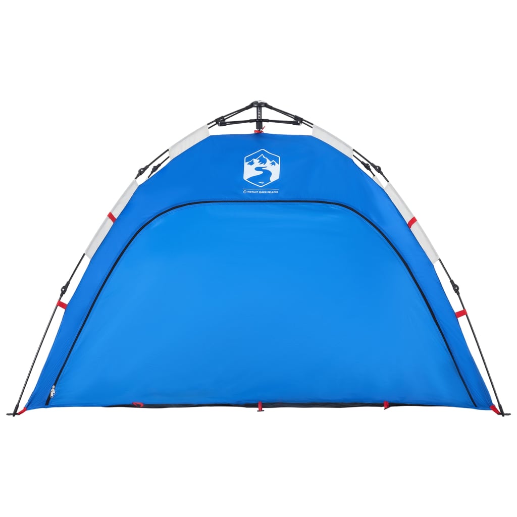 Tenda da Spiaggia 2Persone Azzurro Rilascio Rapido Impermeabile 4005302