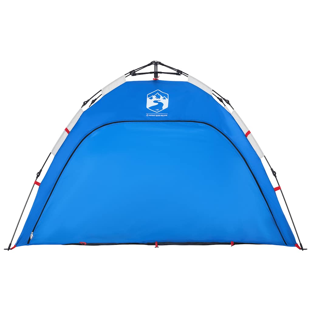 Tenda da Spiaggia 2Persone Azzurro Rilascio Rapido Impermeabile 4005302