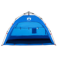 Tenda da Spiaggia 2Persone Azzurro Rilascio Rapido Impermeabile 4005302