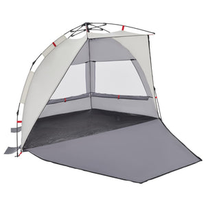 Tenda da Spiaggia 2 Persone Grigio Rilascio Rapido Impermeabile 4005310