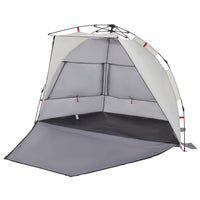 Tenda da Spiaggia 2 Persone Grigio Rilascio Rapido Impermeabile 4005310