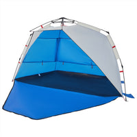 Tenda da Spiaggia 3Persone Azzurro Rilascio Rapido Impermeabile 4005311