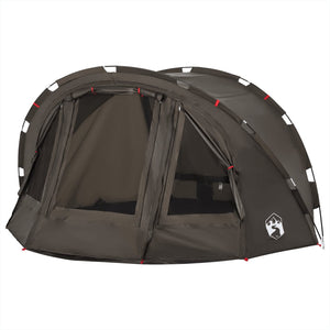 Tenda da Pesca per 4 Persone Marrone Impermeabile 4005318