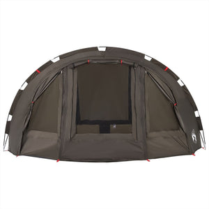 Tenda da Pesca per 4 Persone Marrone Impermeabile 4005318