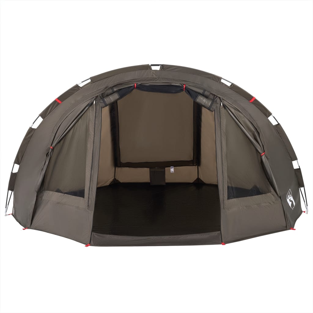 Tenda da Pesca per 4 Persone Marrone Impermeabile 4005318